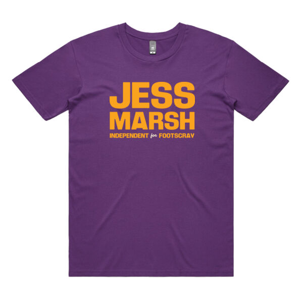 Jess Marsh Campaign Tee (Purple) Thumbnail